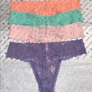Victoria’s Secret Floral Lace Panties